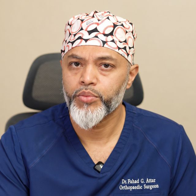 Portrait of Dr Fahad Attar